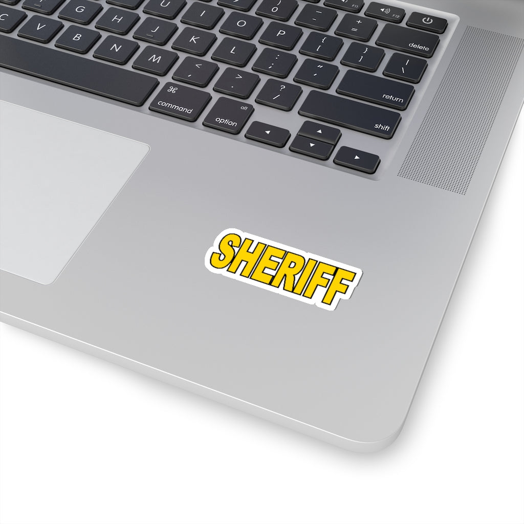 Kiss-Cut Stickers - "Sheriff"