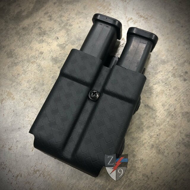 Zero9 Duty Style Double Mag Pouch - 9/40