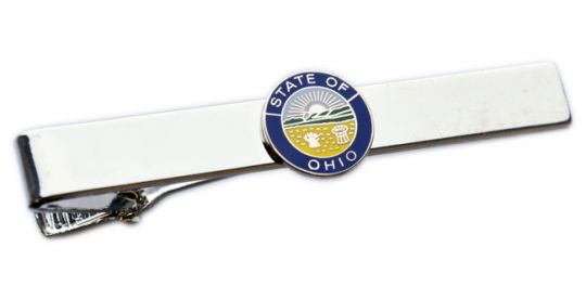 Premier Emblem Ohio State Seal Tie Bar - red-diamond-uniform-police-supply