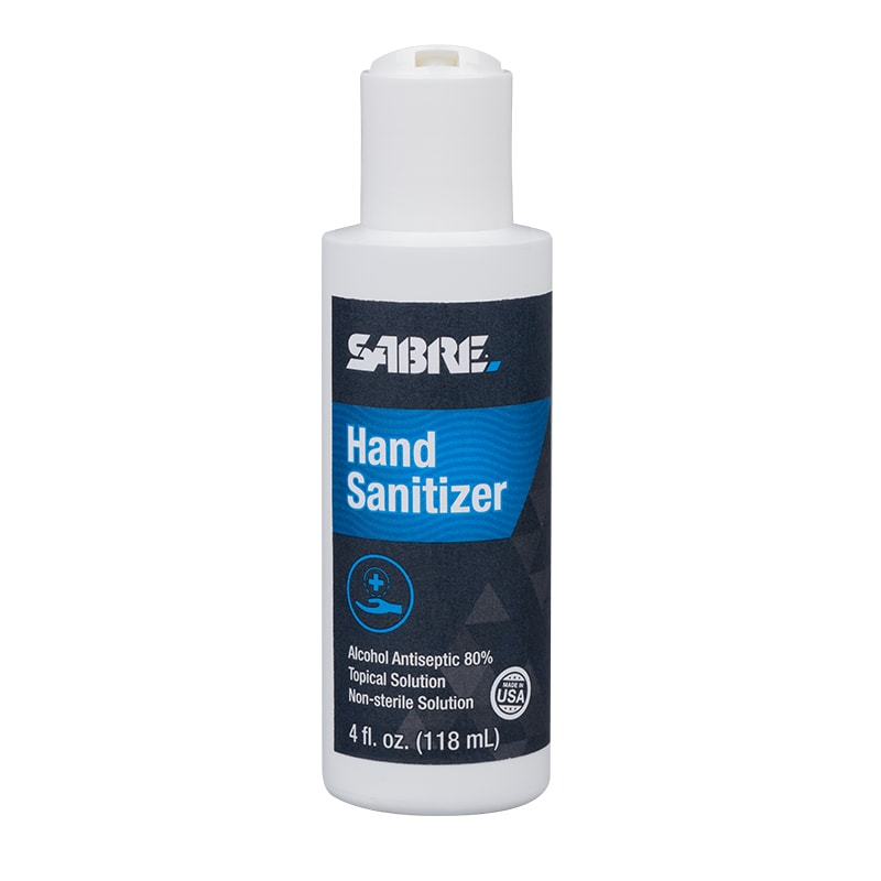 SABRE Liquid Hand Sanitizer 4fl oz