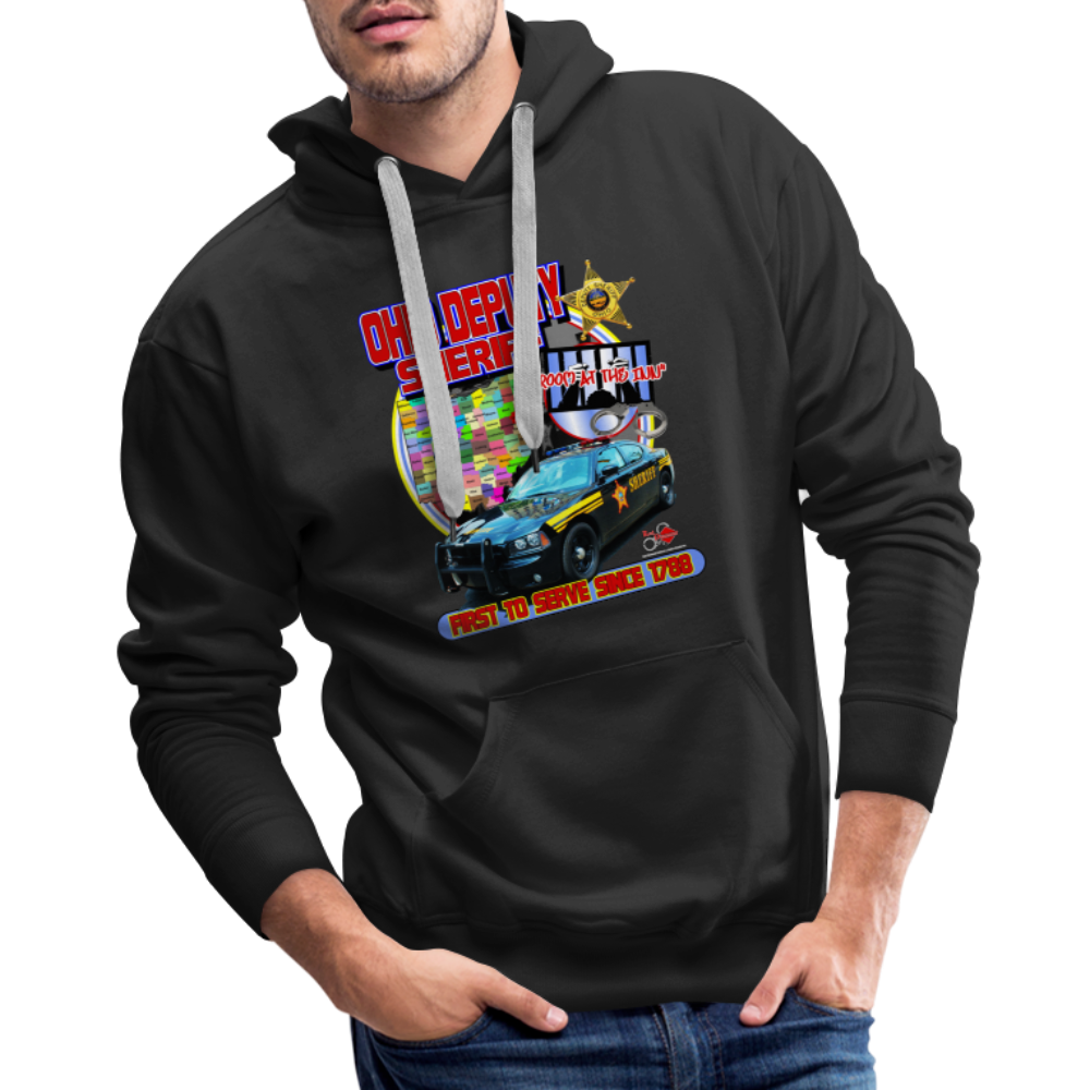 Men’s Premium Hoodie - Room at the Inn - black