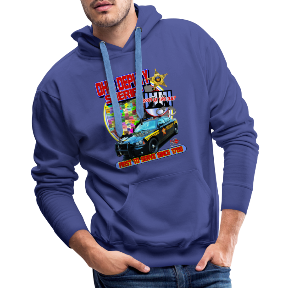 Men’s Premium Hoodie - Room at the Inn - royal blue