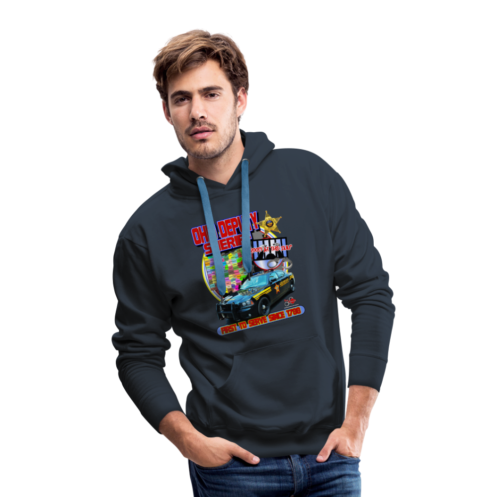 Men’s Premium Hoodie - Room at the Inn - navy