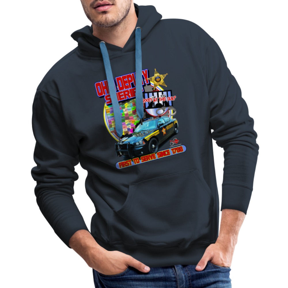 Men’s Premium Hoodie - Room at the Inn - navy