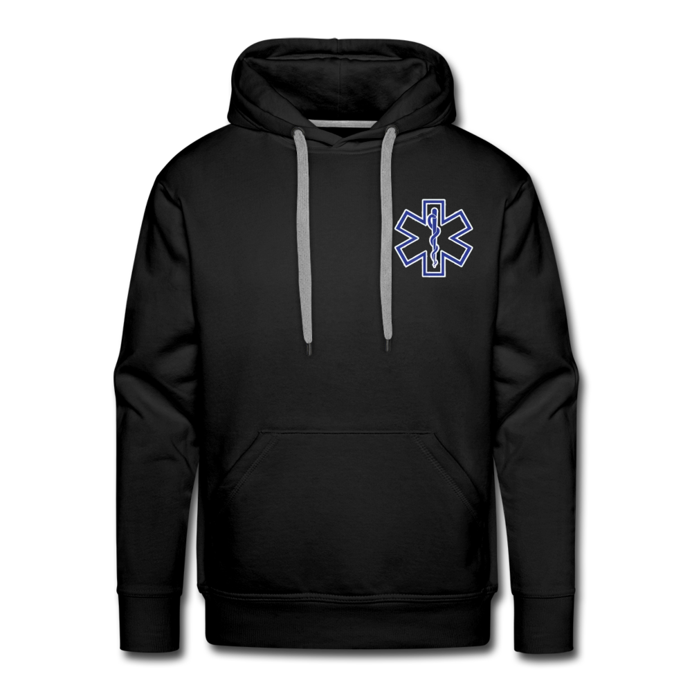 Men’s Premium Hoodie -EMS Flag - black