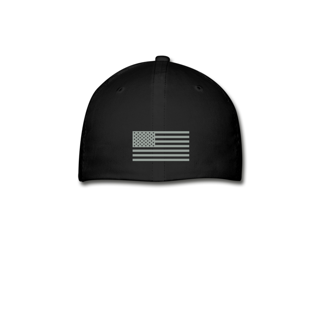 Flexfit Baseball Cap - Sheriff / Flag - black