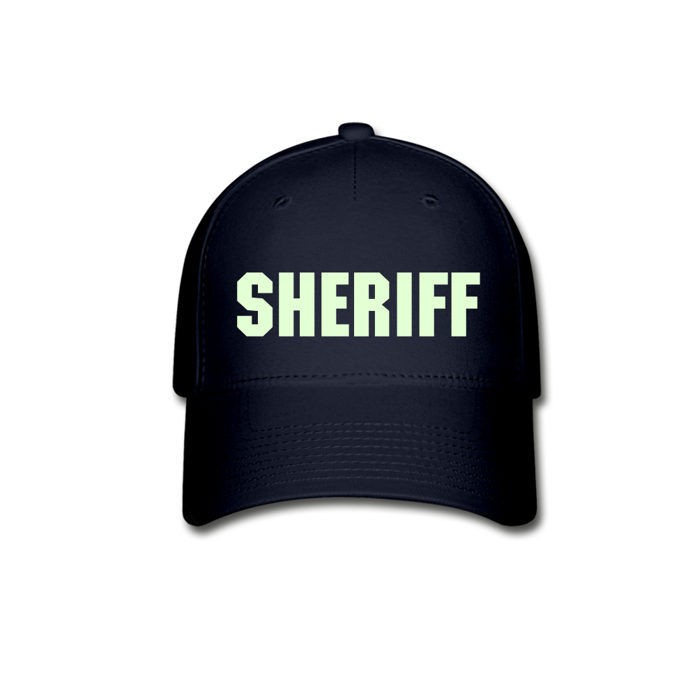 Flexfit Baseball Cap - Sheriff (Glow in the Dark) - navy
