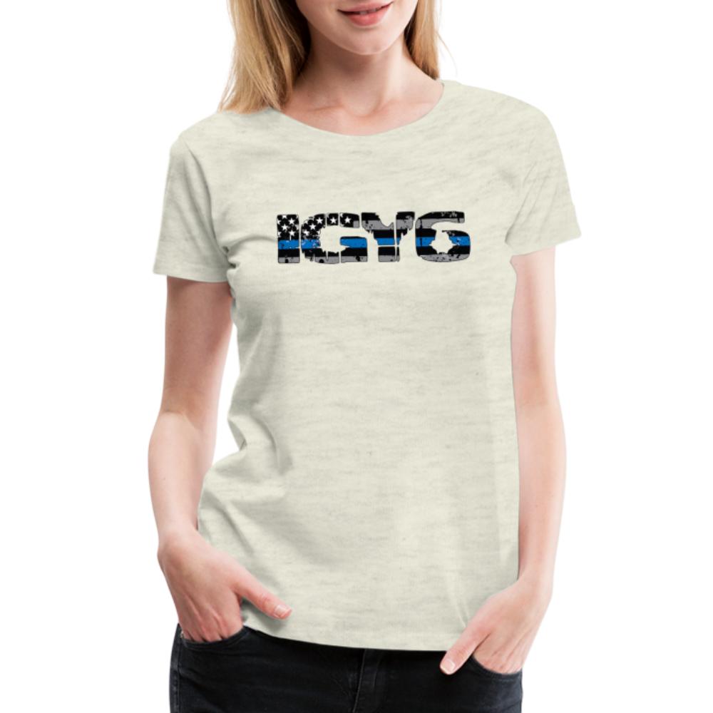 Women’s Premium T-Shirt - IGY6 - heather oatmeal