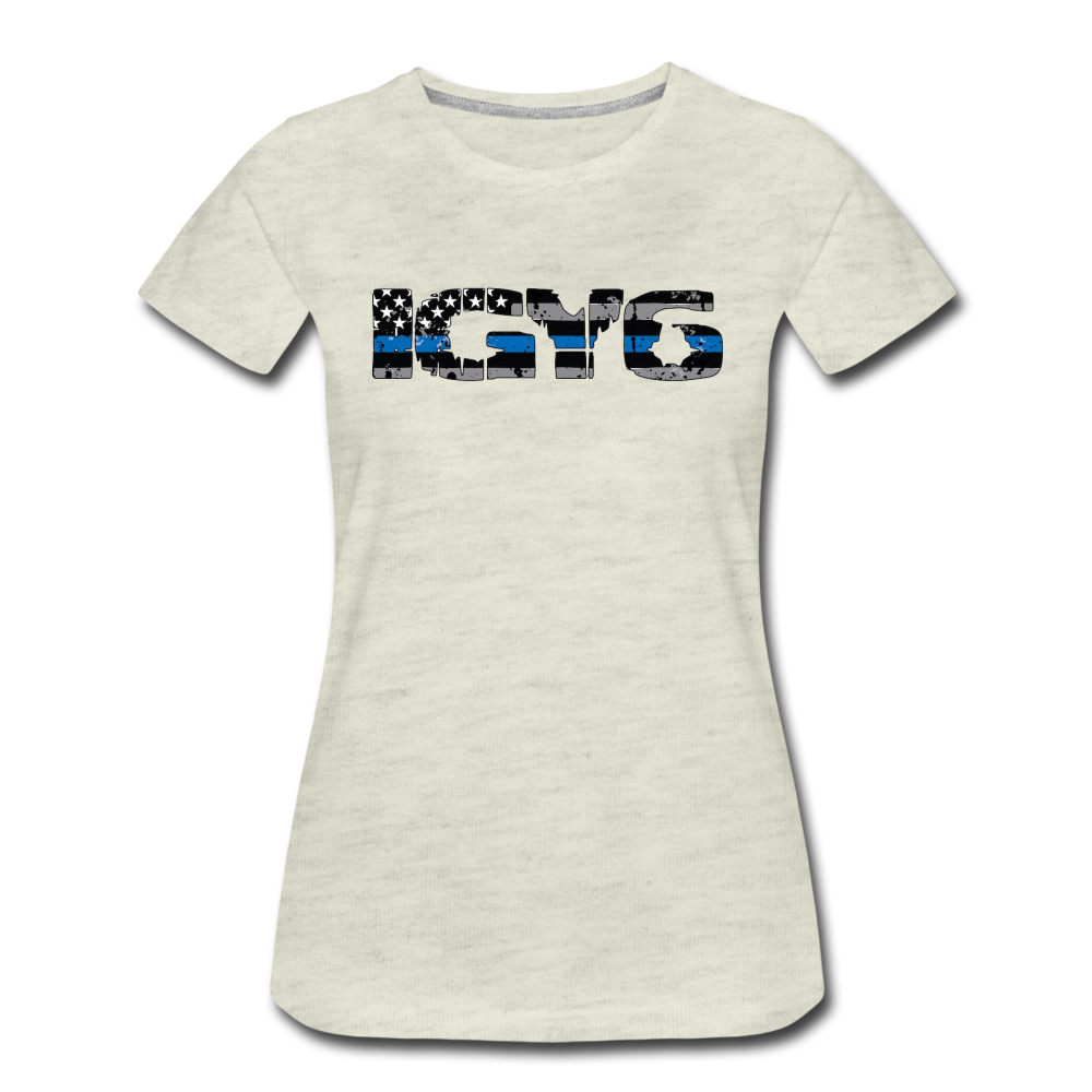 Women’s Premium T-Shirt - IGY6 - heather oatmeal
