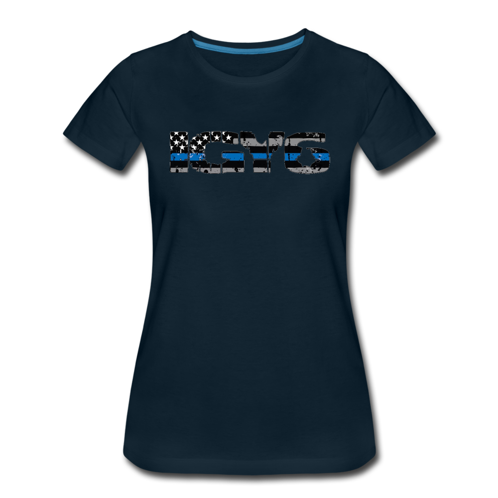 Women’s Premium T-Shirt - IGY6 - deep navy