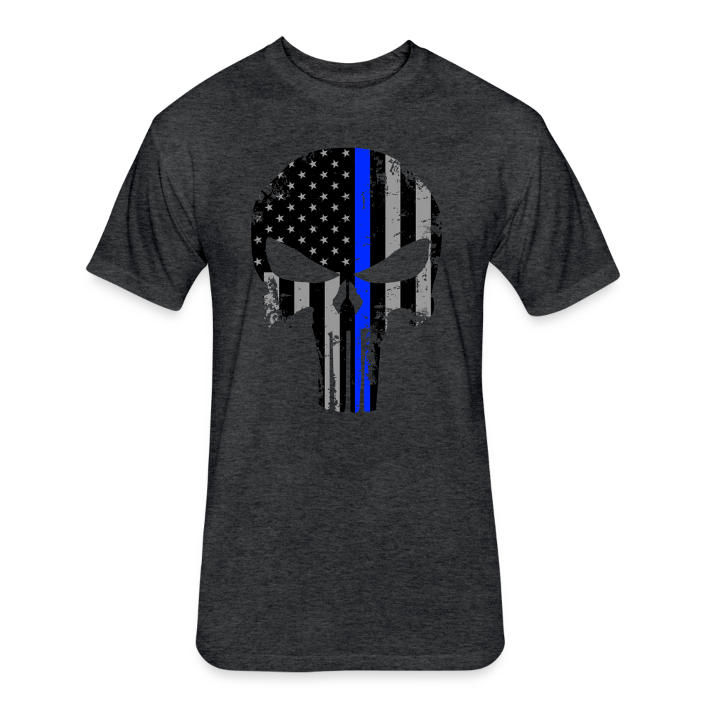 Unisex Poly/Cotton T-Shirt by Next Level - heather black