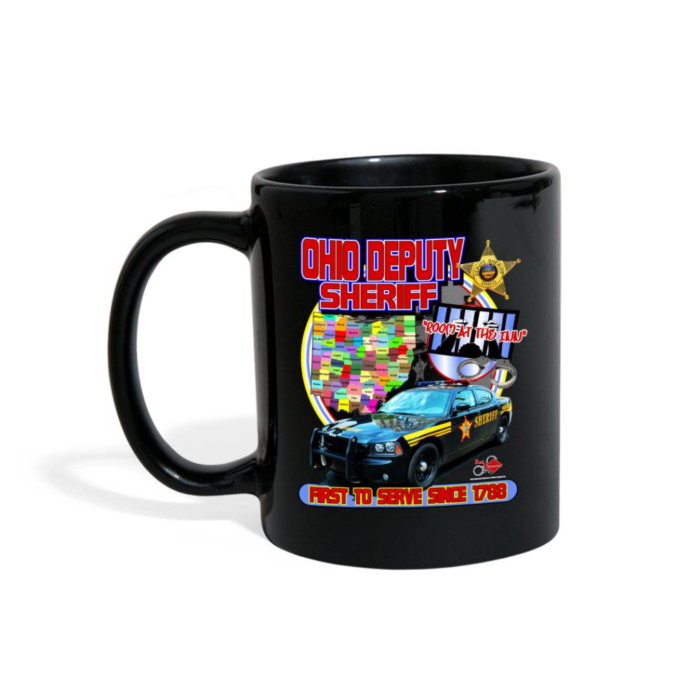 Full Color Mug - Ohio Sheriff "Room at the Inn" - black
