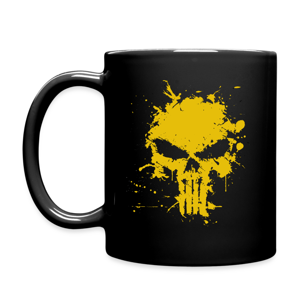 Full Color Mug - Punisher Splatter - black
