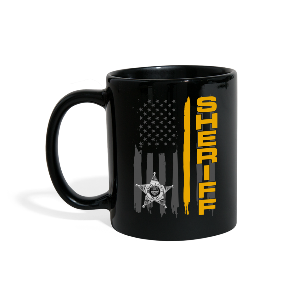 Full Color Mug - Ohio Sheriff Vertical - black