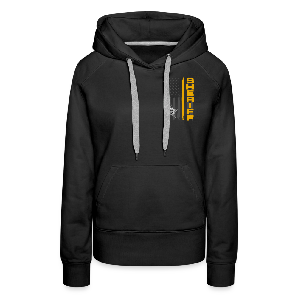 Women’s Premium Hoodie - Ohio Sherif Vertical - black