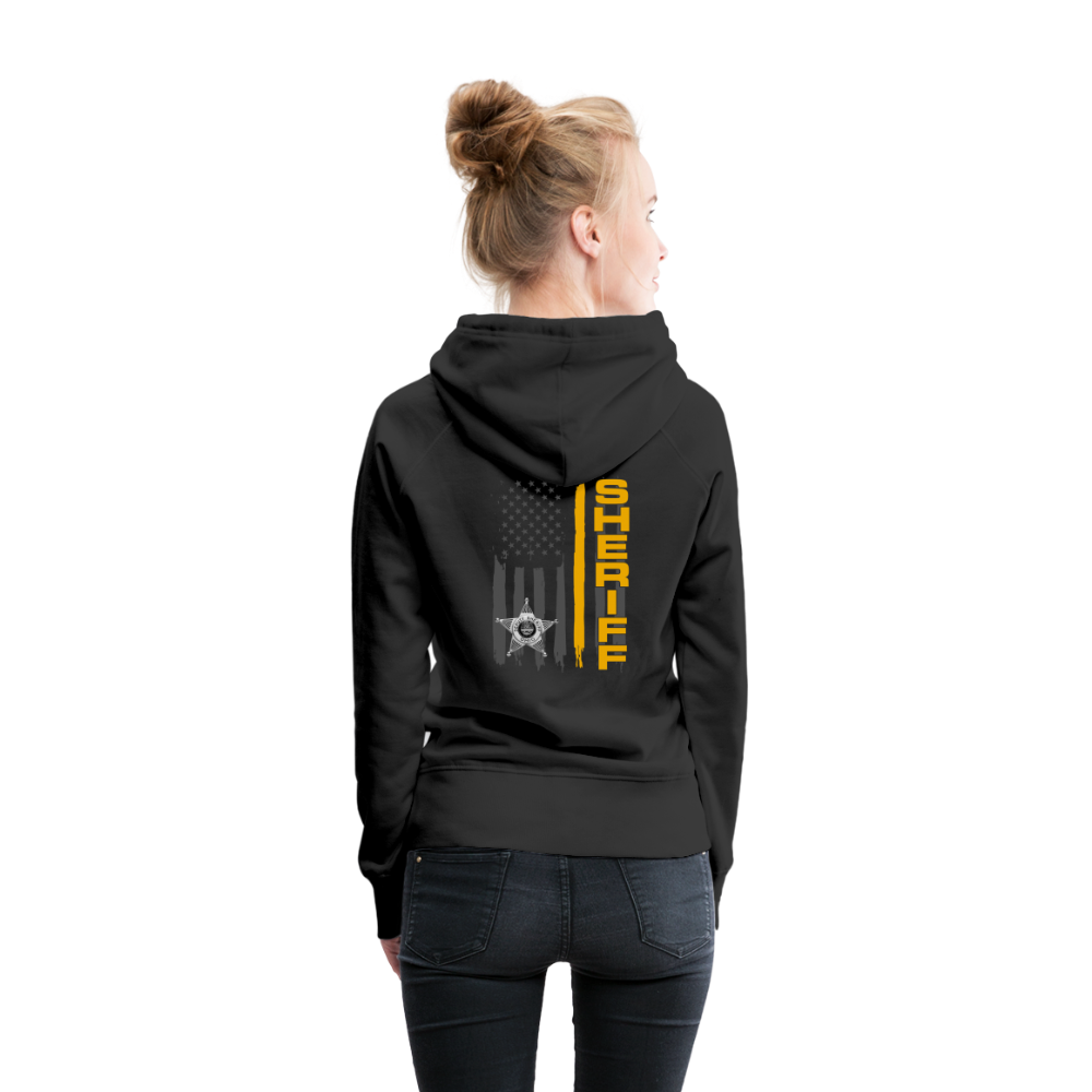 Women’s Premium Hoodie - Ohio Sherif Vertical - black