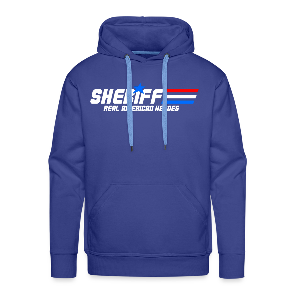 Men’s Premium Hoodie - Sheriff "Real American Heroes" - royal blue