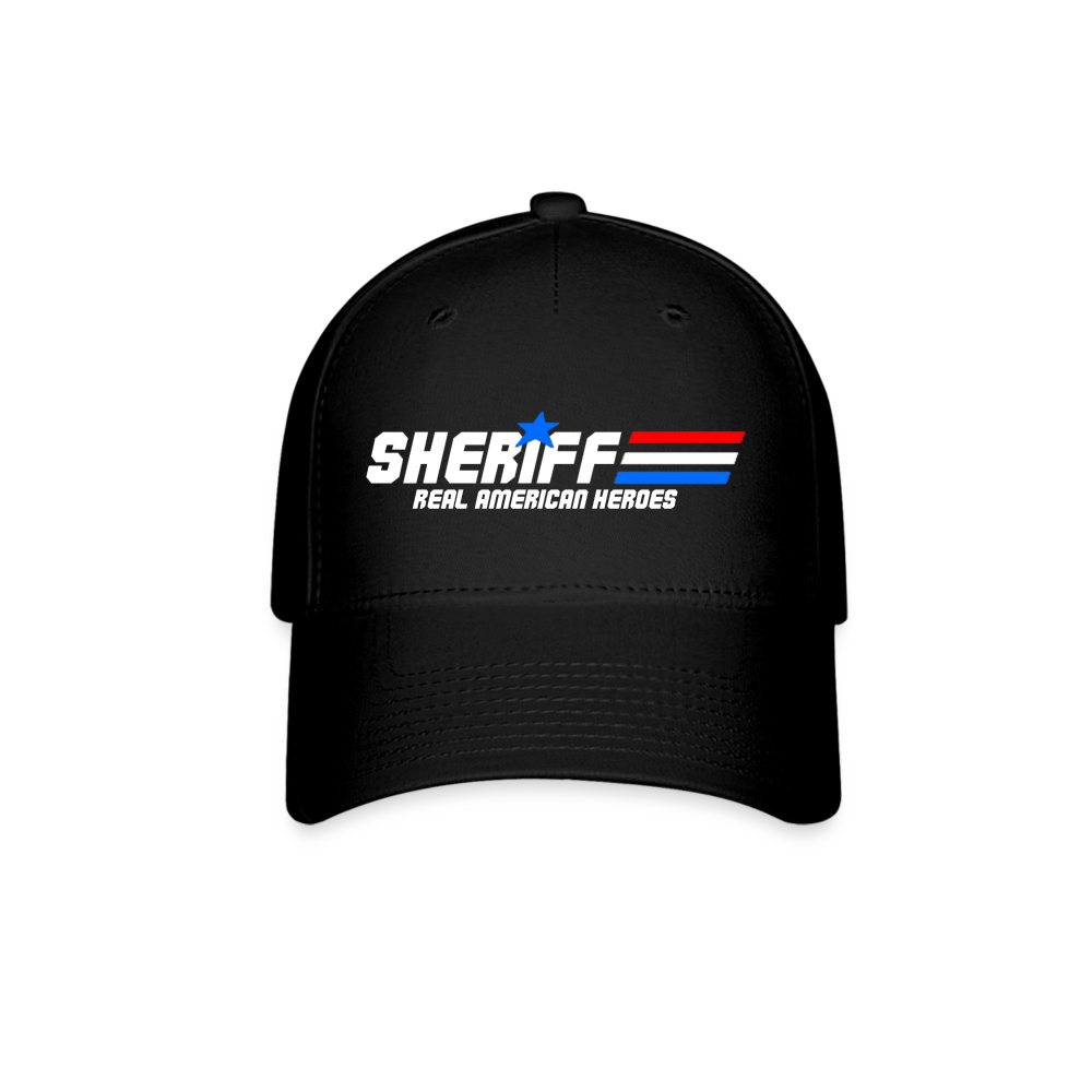 Flexfit Baseball Cap - Sheriff "Real American Heroes" - black