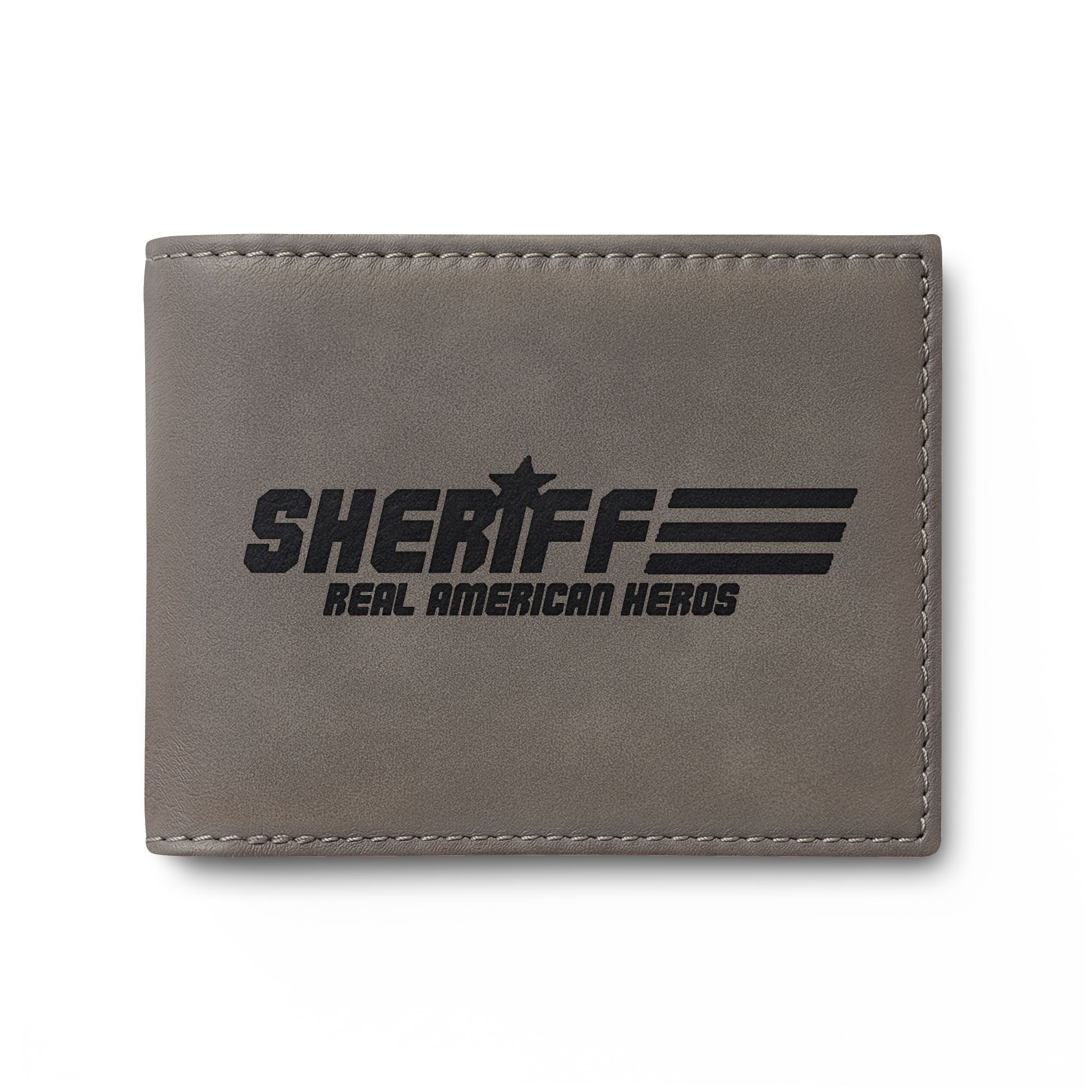 Bi-Fold Wallet with Flip -  Sheriff "Real American Heroes"