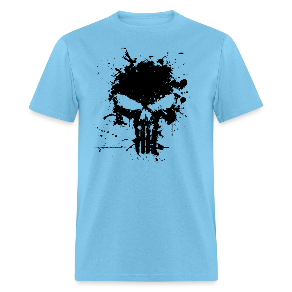 Unisex Classic T-Shirt - Punisher Splatter - aquatic blue