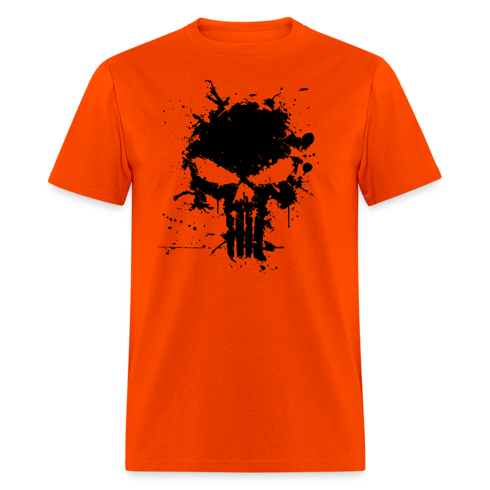 Unisex Classic T-Shirt - Punisher Splatter - orange