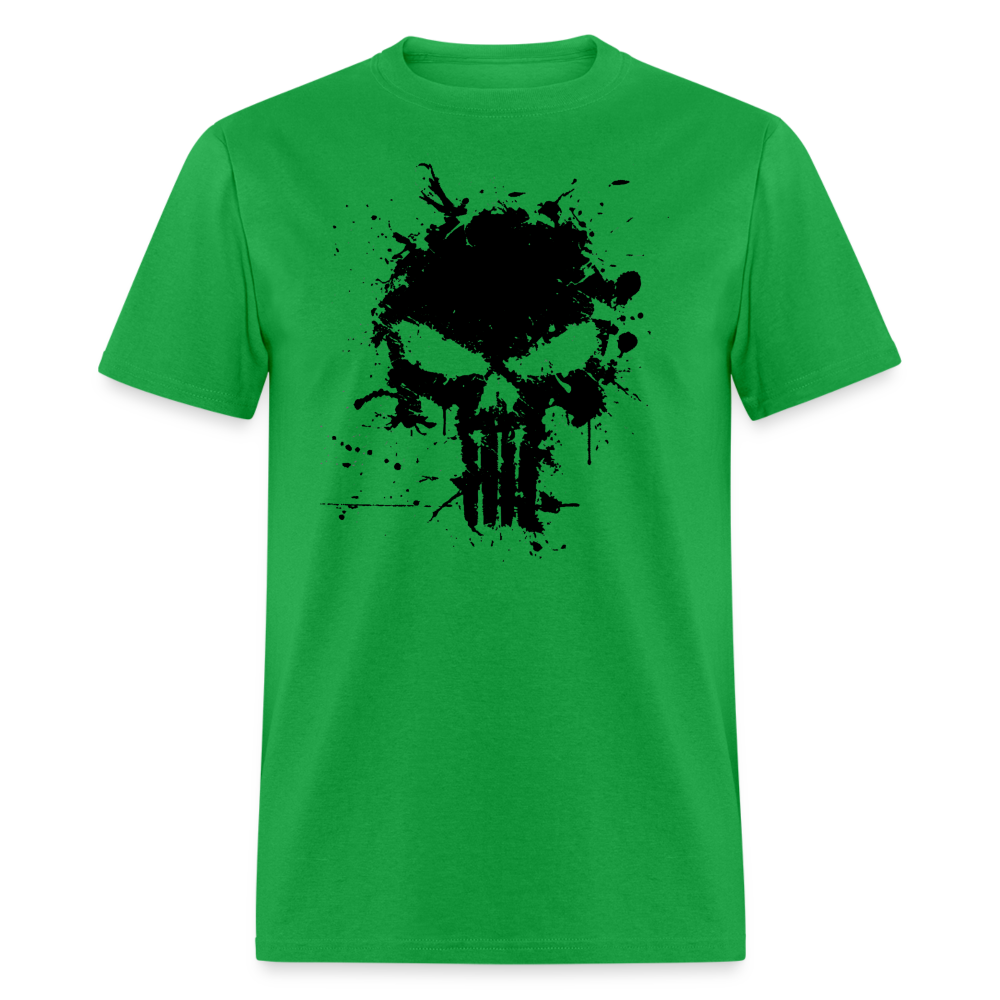 Unisex Classic T-Shirt - Punisher Splatter - bright green