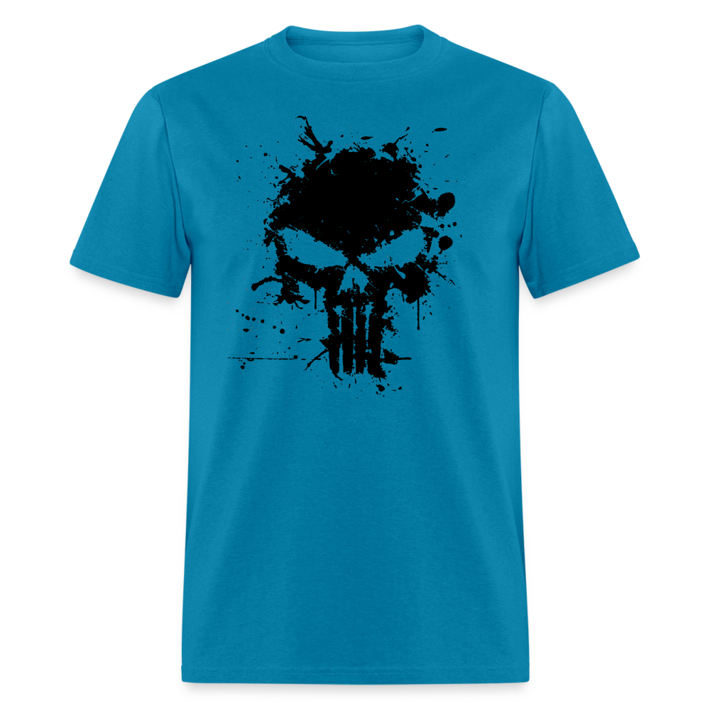 Unisex Classic T-Shirt - Punisher Splatter - turquoise