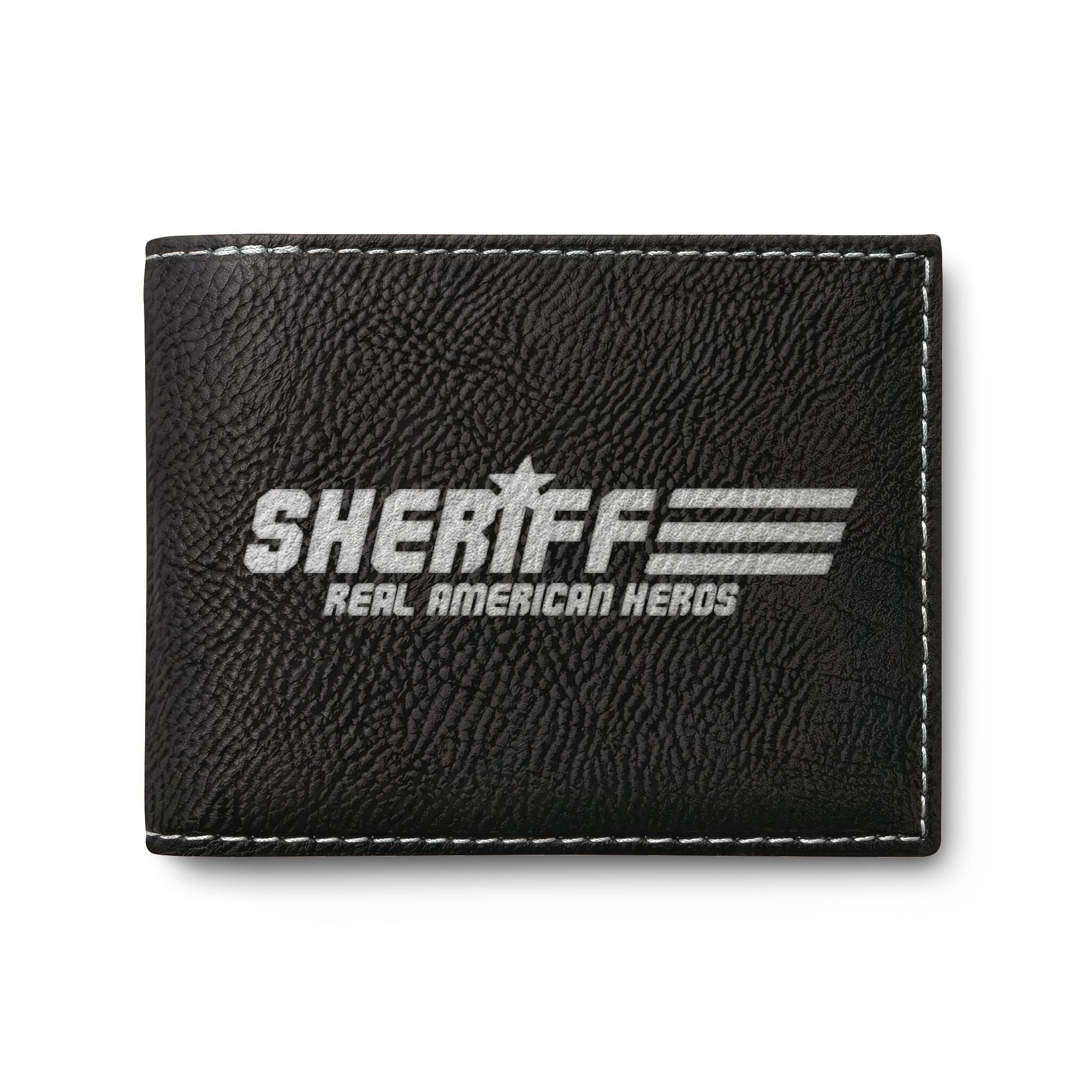 Bi-Fold Wallet with Flip -  Sheriff "Real American Heroes"
