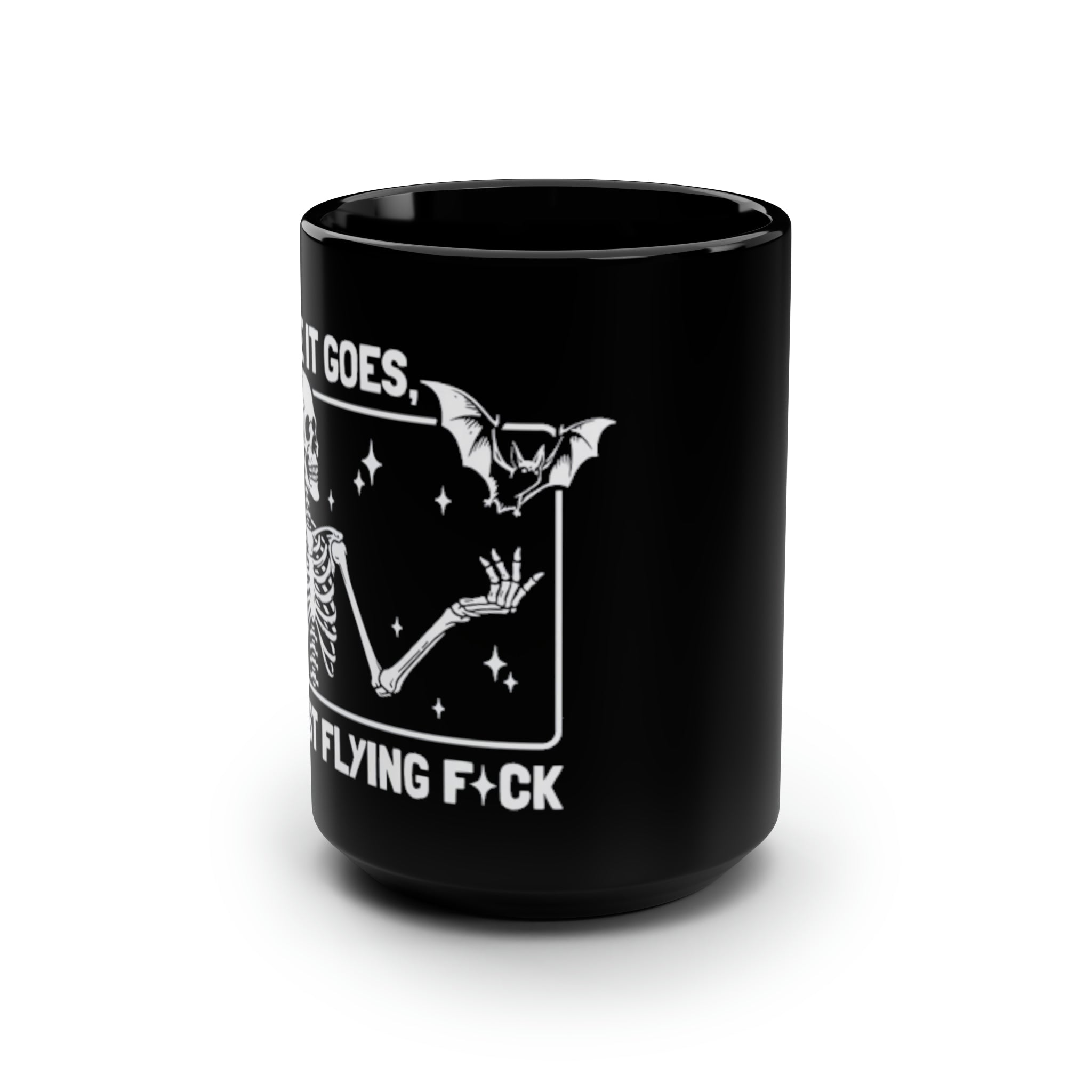 Black Mug, 15oz - Last Flying F@*K