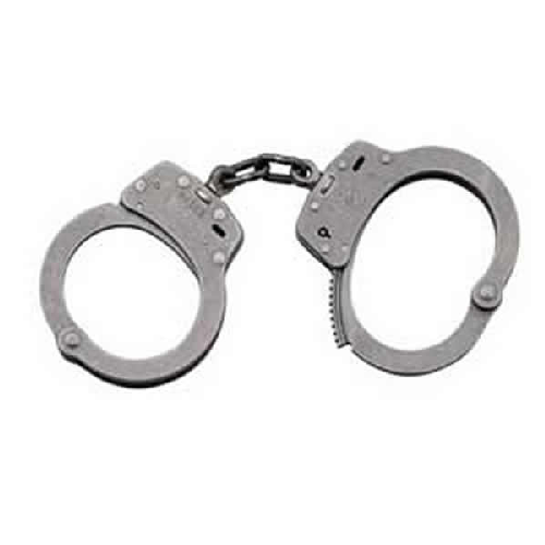 Smith & Wesson Model 103 Chain-Linked Stainless Steel Handcuffs  350105