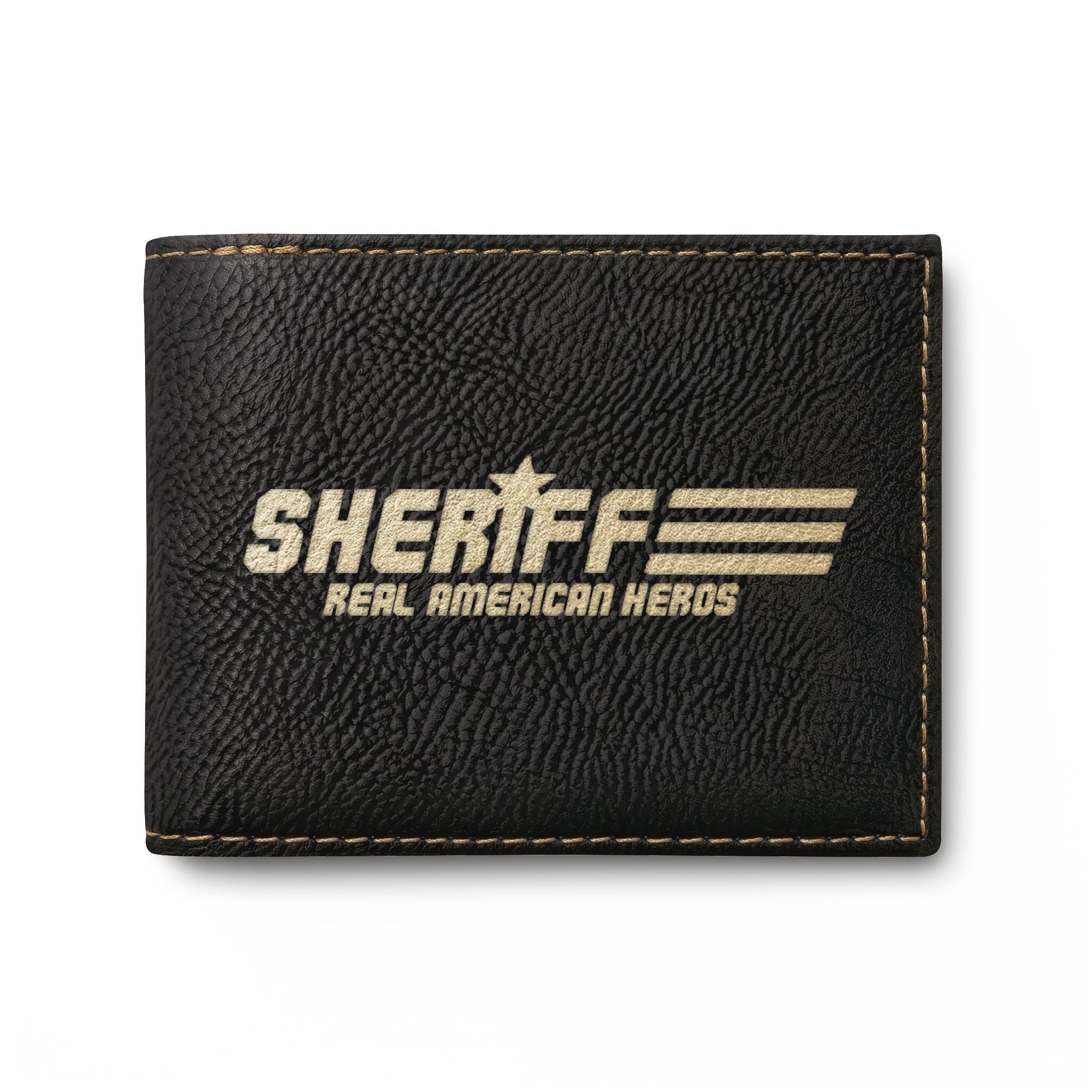 Bi-Fold Wallet with Flip -  Sheriff "Real American Heroes"