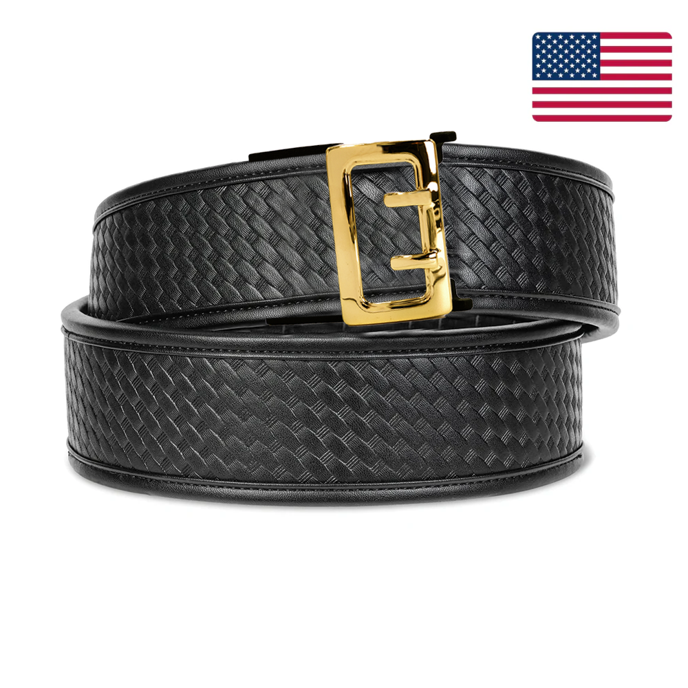 Kore Essentials Duty Belt 2.25" D3 BRASS BUCKLE: COMPLETE KIT