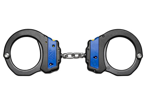 ASP Blue Line Ultra Plus Cuffs, Chain (Aluminum Bow)