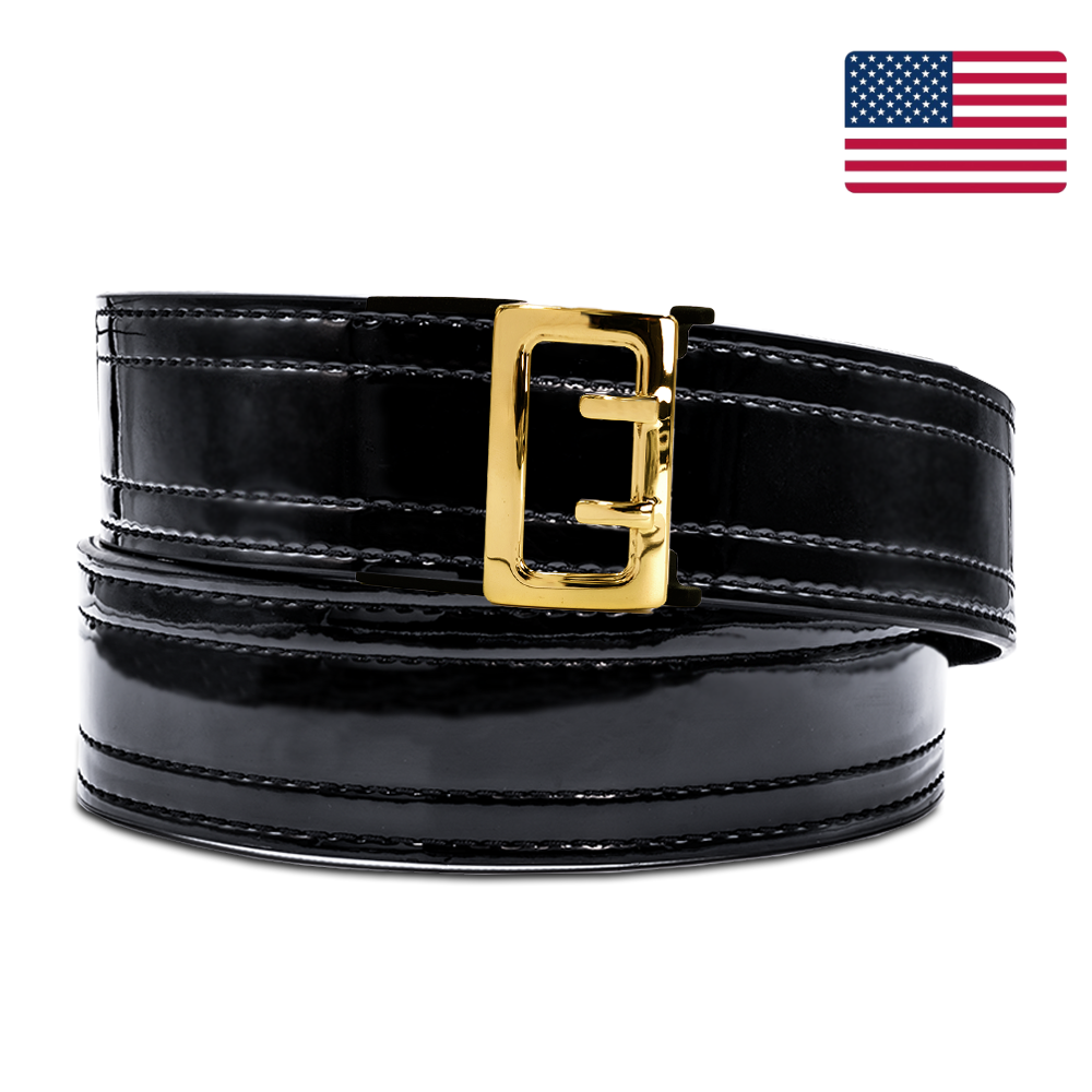 Kore Essentials Duty Belt 2.25" D3 BRASS BUCKLE: COMPLETE KIT