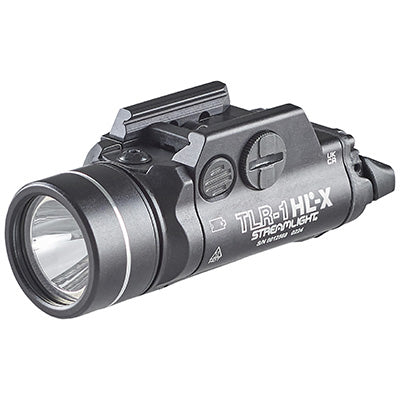 Streamlight TLR-1 HL-X Multi Fuel LED CR123A Tactical Light W/Rail Mount 69500