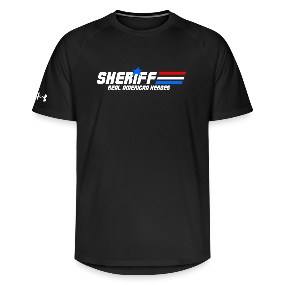 Under Armour Unisex Athletics T-Shirt - Sheriff "Real American Heroes" - black