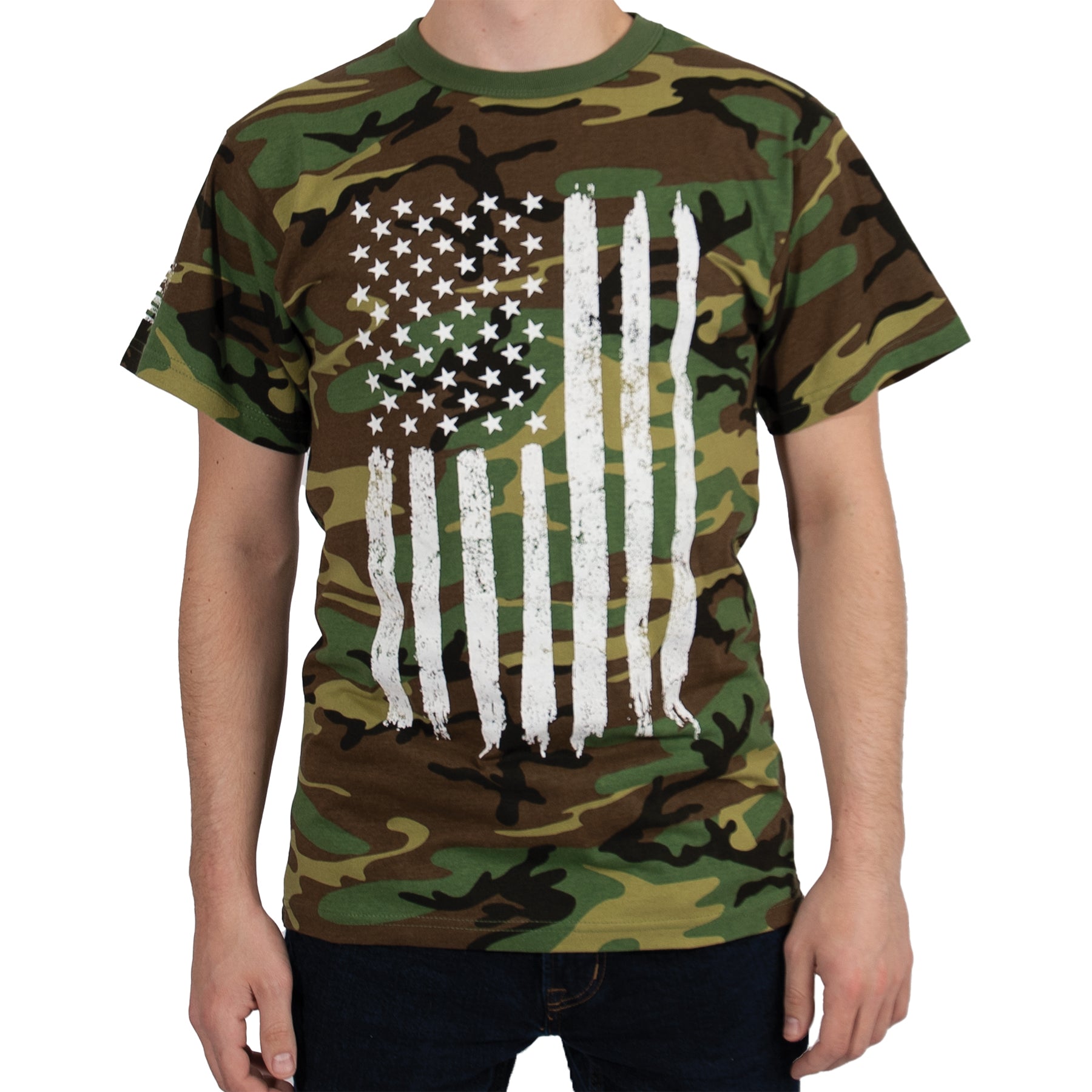 Rothco Camo US Flag T-Shirt
