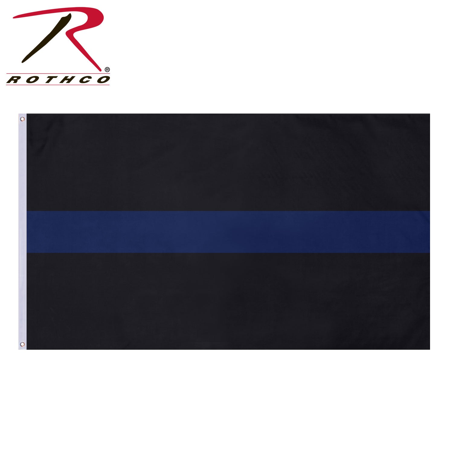 Rothco Thin Blue Line Flag 3x5