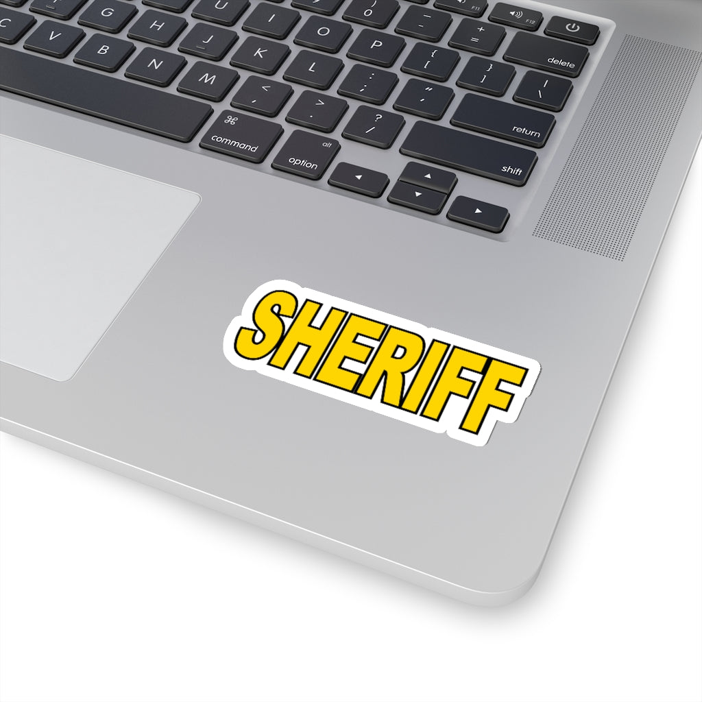 Kiss-Cut Stickers - "Sheriff"
