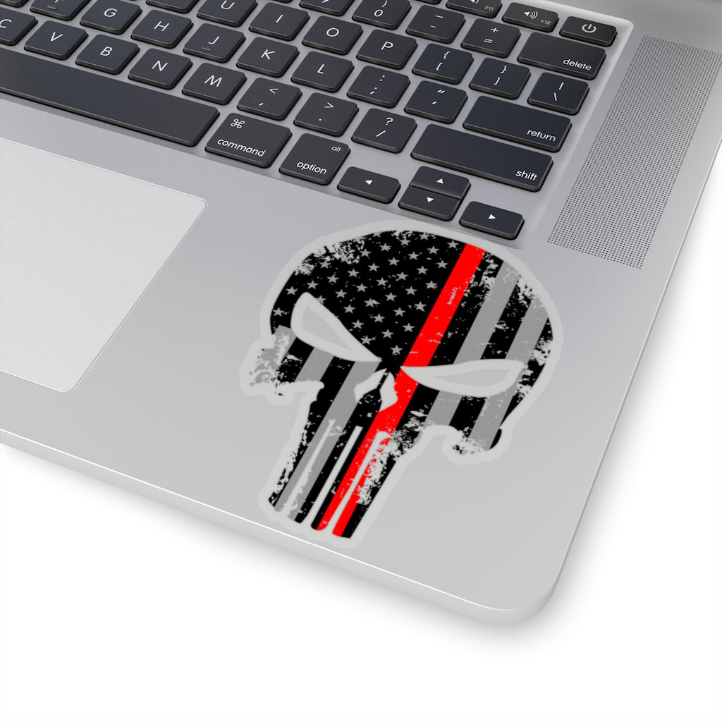 Kiss-Cut Stickers - Red Line Punisher