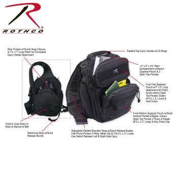 Rothco Compact Tactisling Shoulder Bag