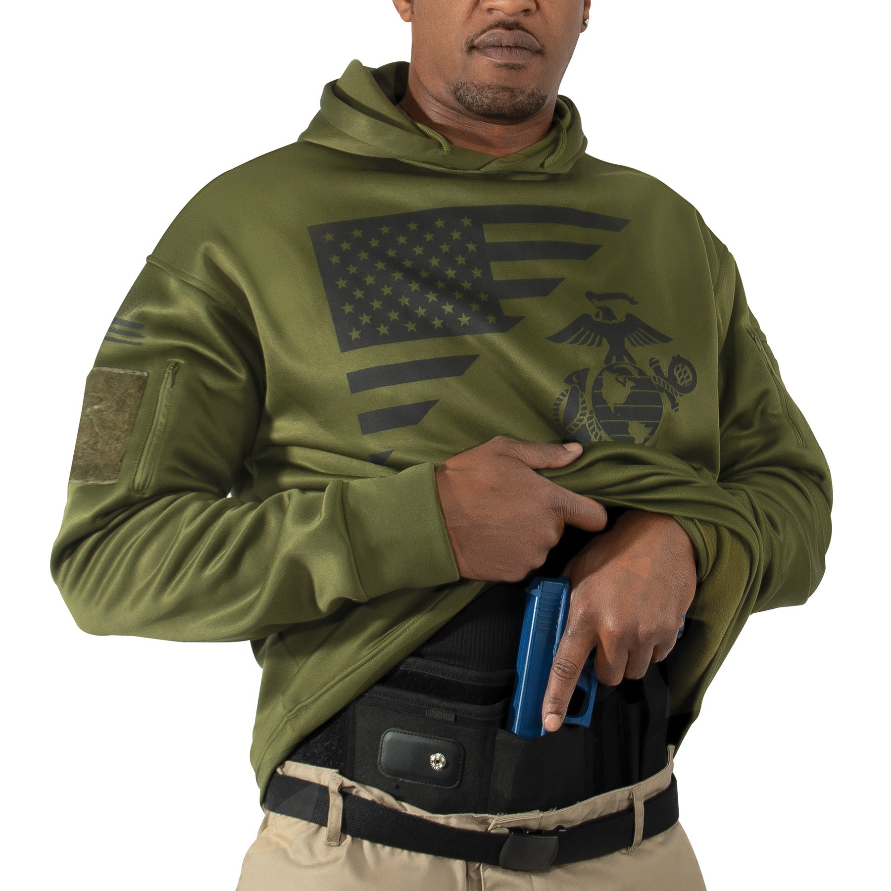 5.11 concealed carry hoodie hot sale