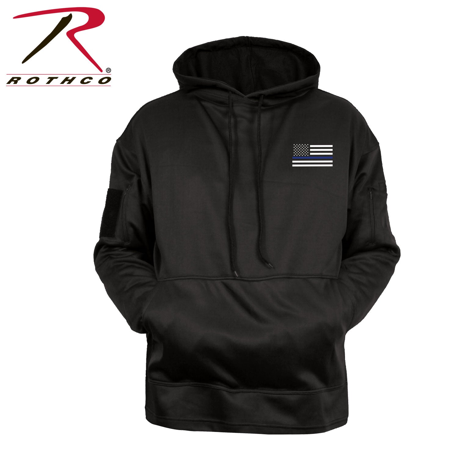 Rothco Honor and Respect Thin Blue Line Concealed Carry Hoodie