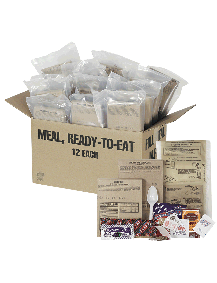 5ive Star Gear DELUXE FIELD READY RATIONS (MRE)