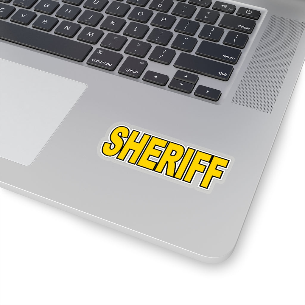 Kiss-Cut Stickers - "Sheriff"