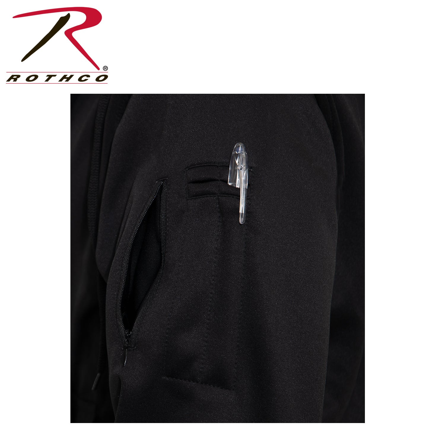 Rothco Thin Blue Line Concealed Carry Zippered Hoodie