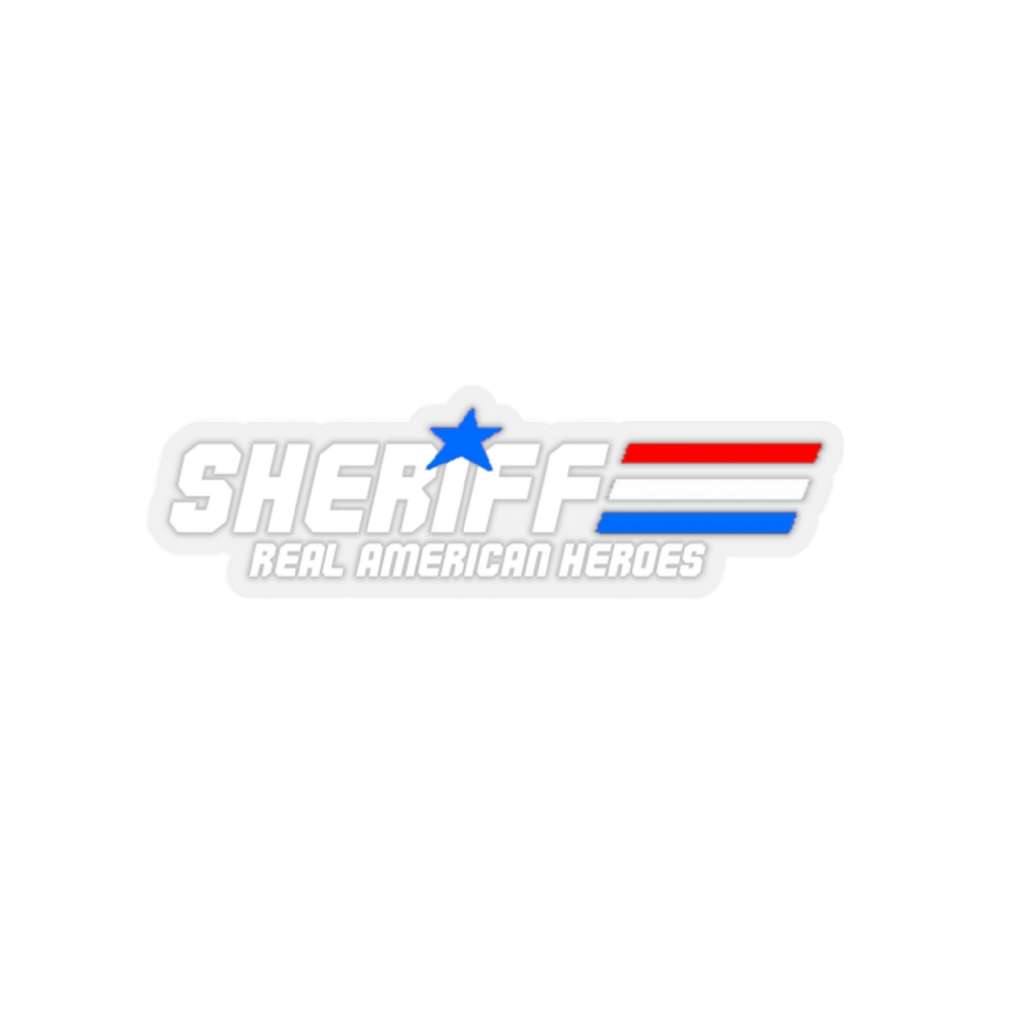 Kiss-Cut Stickers - Sheriff "Real American Heroes"