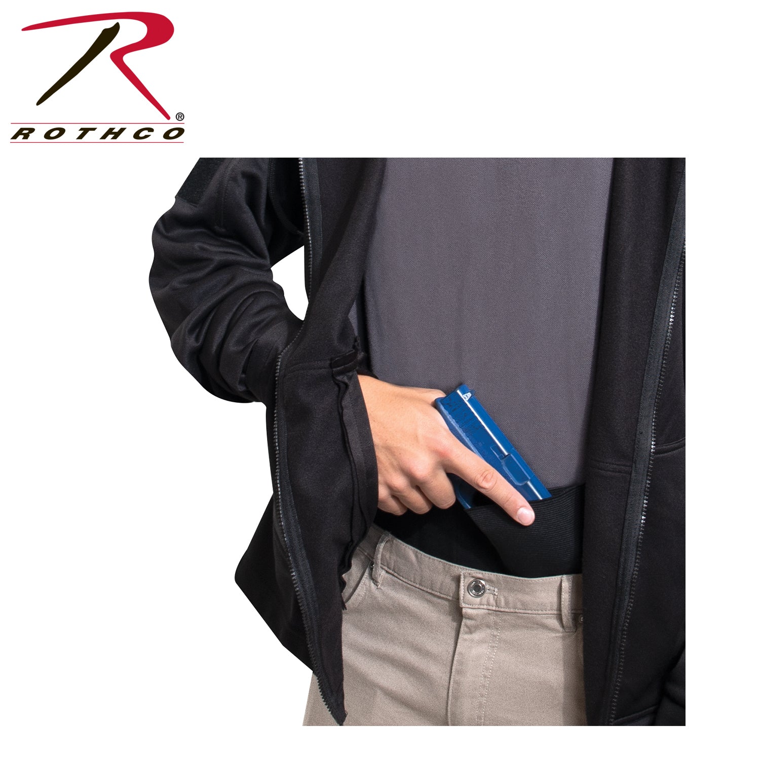 Rothco Concealed Carry Zippered Hoodie