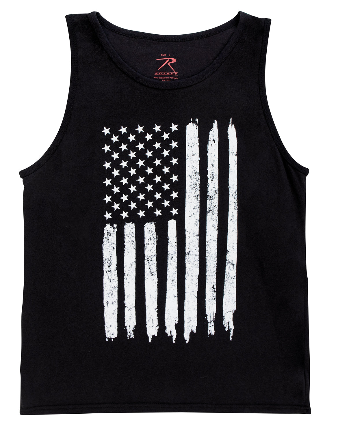 Rothco Distressed U.S. Flag Tank Top – Red Diamond Uniform