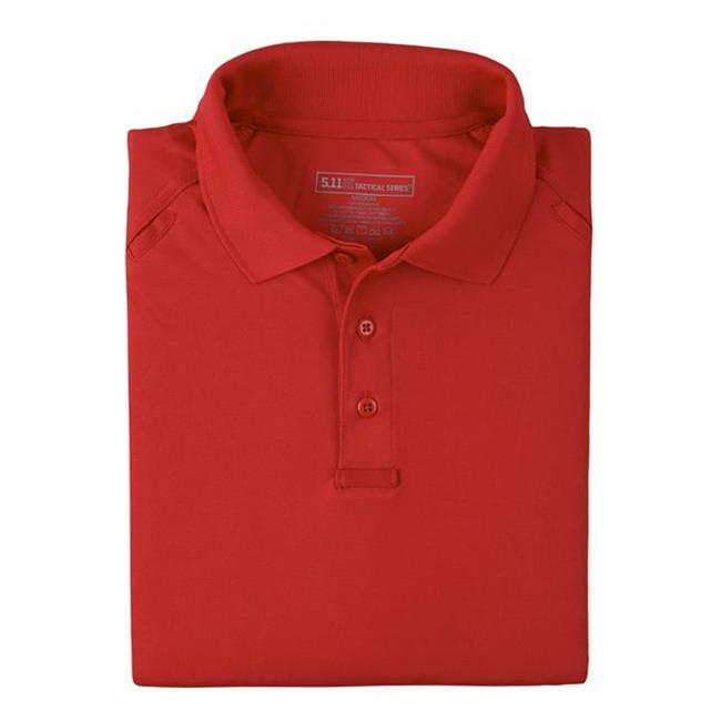 5.11 Tactical Performance Short Sleeve Polo - red-diamond-uniform-police-supply